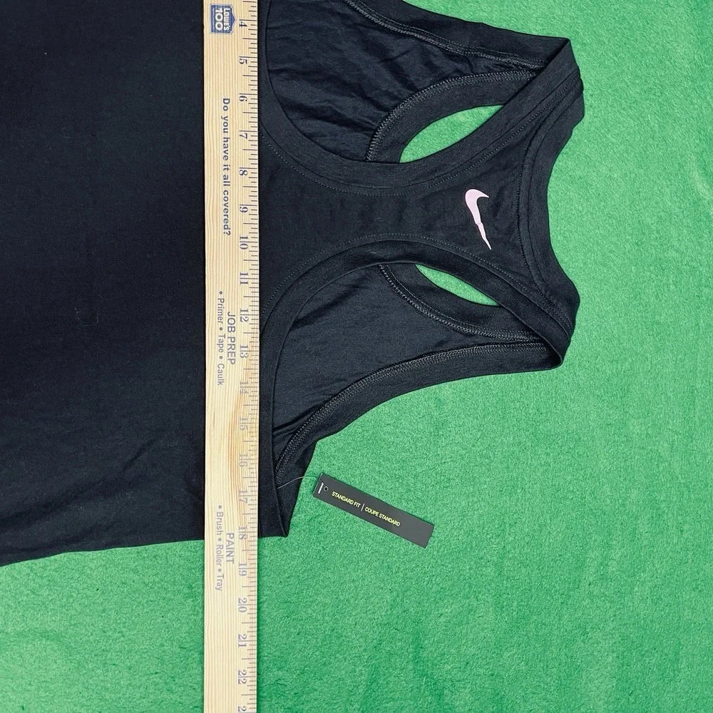 Nike DRI-FIT Women's Size Medium Just Do It Training Tank Top Black